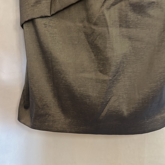 NWT NW COLLECTIONS METALLIC BODYCON DRESS (S) - Picture 3 of 9